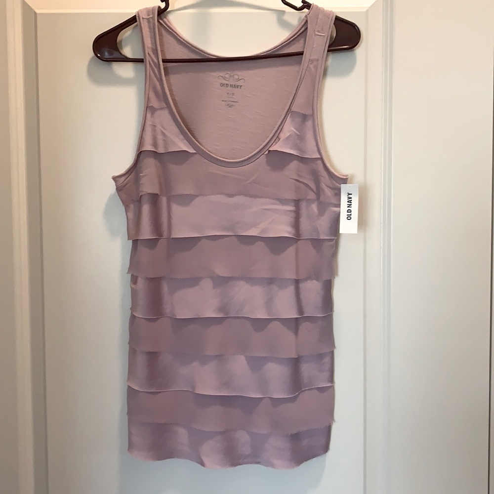Ruffle tank top